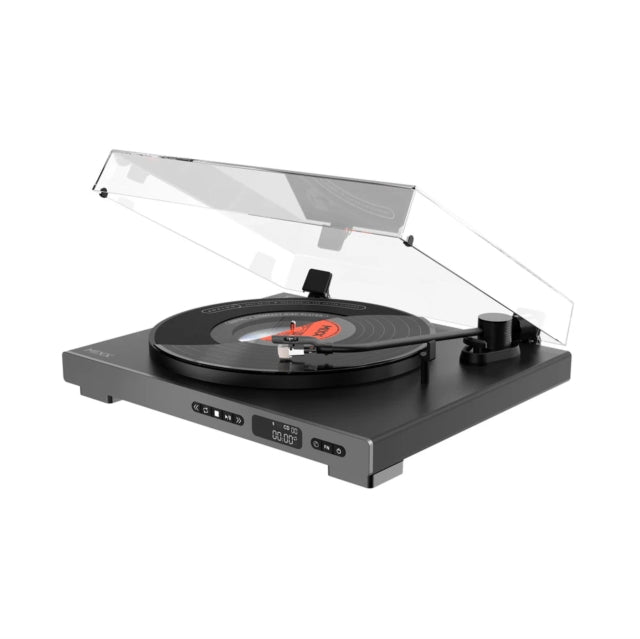 Mixx® Analog Plus 2-in-1 Vinyl Record/CD Player with 2-Speed Belt-Drive Fully Automatic Turntable, Bluetooth