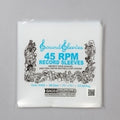 Bags Unlimited S4525 - 7 Inch 45 RPM Record Outer Sleeve - 100 Count