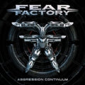 Fear Factory - Aggression Continuum (IEX, Crystal Clear Red Splatter)