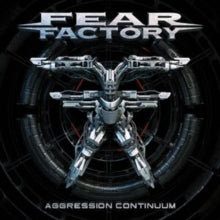 Fear Factory - Aggression Continuum (IEX, Crystal Clear Red Splatter)