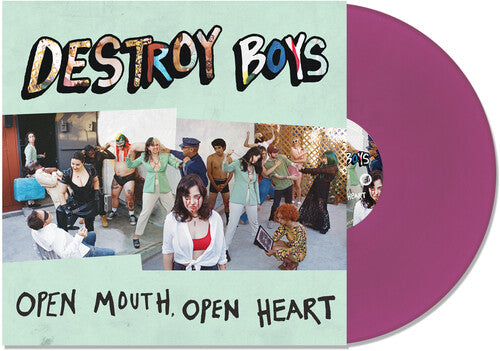 Destroy Boys - Open Mouth Open Heart (Purple)