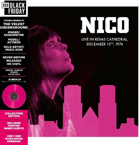 Nico - Live In Reims Cathedral 1974 (RSDBF, 2000, Magenta)