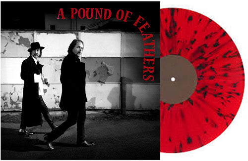 The Black Crowes - Pound Of Feathers (IEX, Red and Black Splatter)