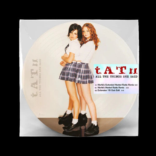 t.A.T.u. - All The Things She Said (12", Picture Disc)