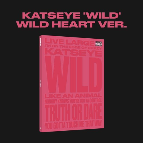 Katseye - Wild (Wild Heart Ver., Stickers, Photo Book, Photo Card)