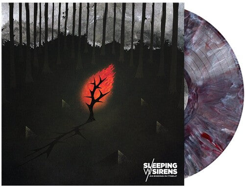 Sleeping With Sirens - An Ending In Itself (IEX, Black, White, Red Swirl)