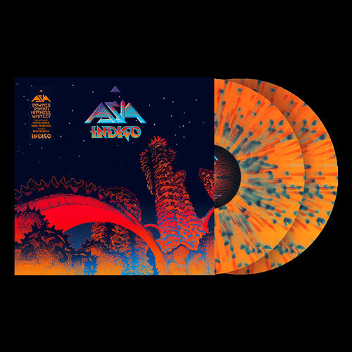 Asia - Indigo (IEX, Orange Blue Splatter)