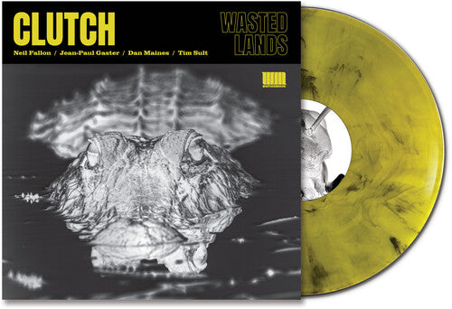 Clutch - Wasted Lands (IEX, Yellow & Black Marble)