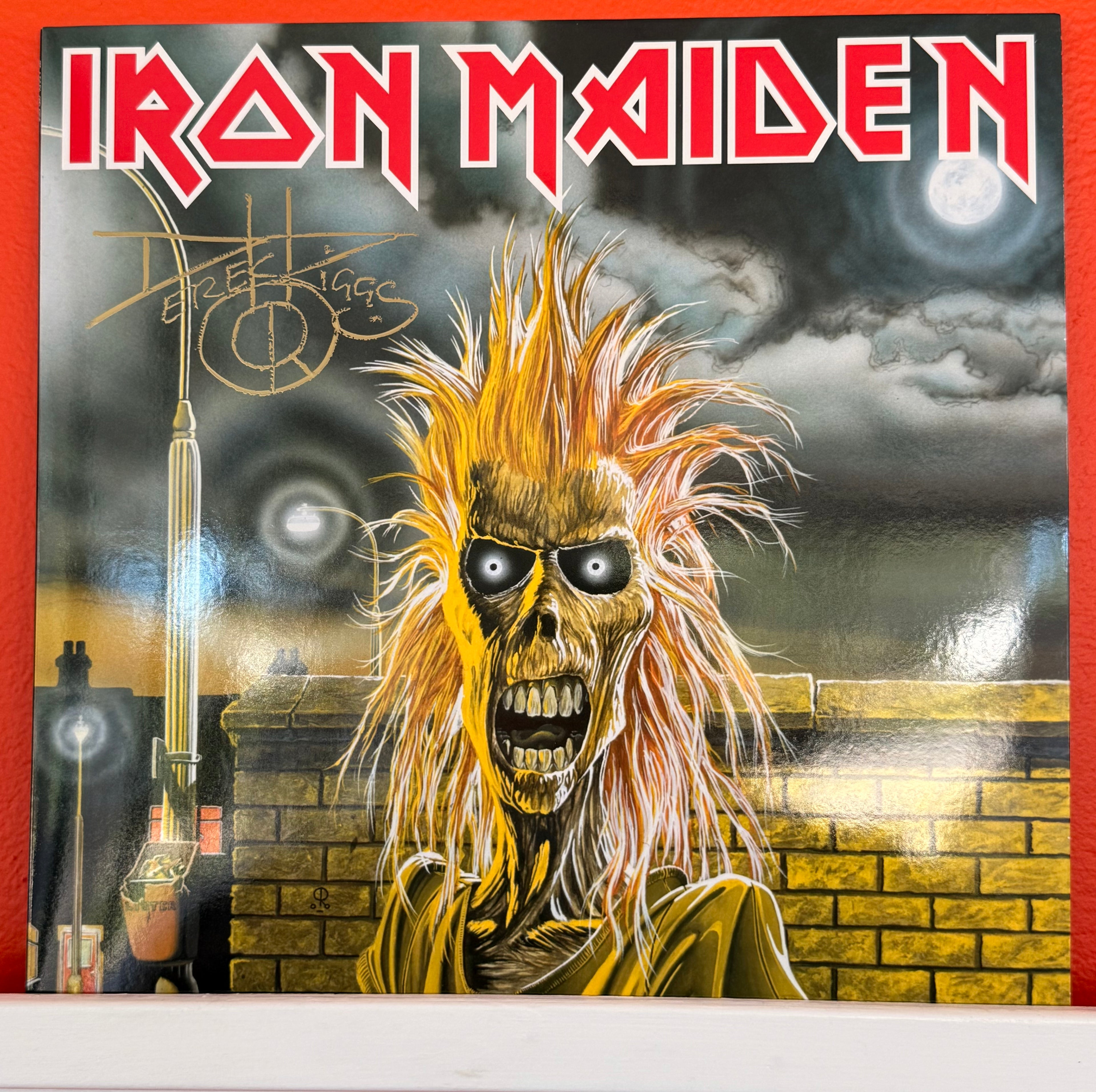 Iron Maiden - Iron Maiden (New, Never Played, Signed by Derek Riggs)