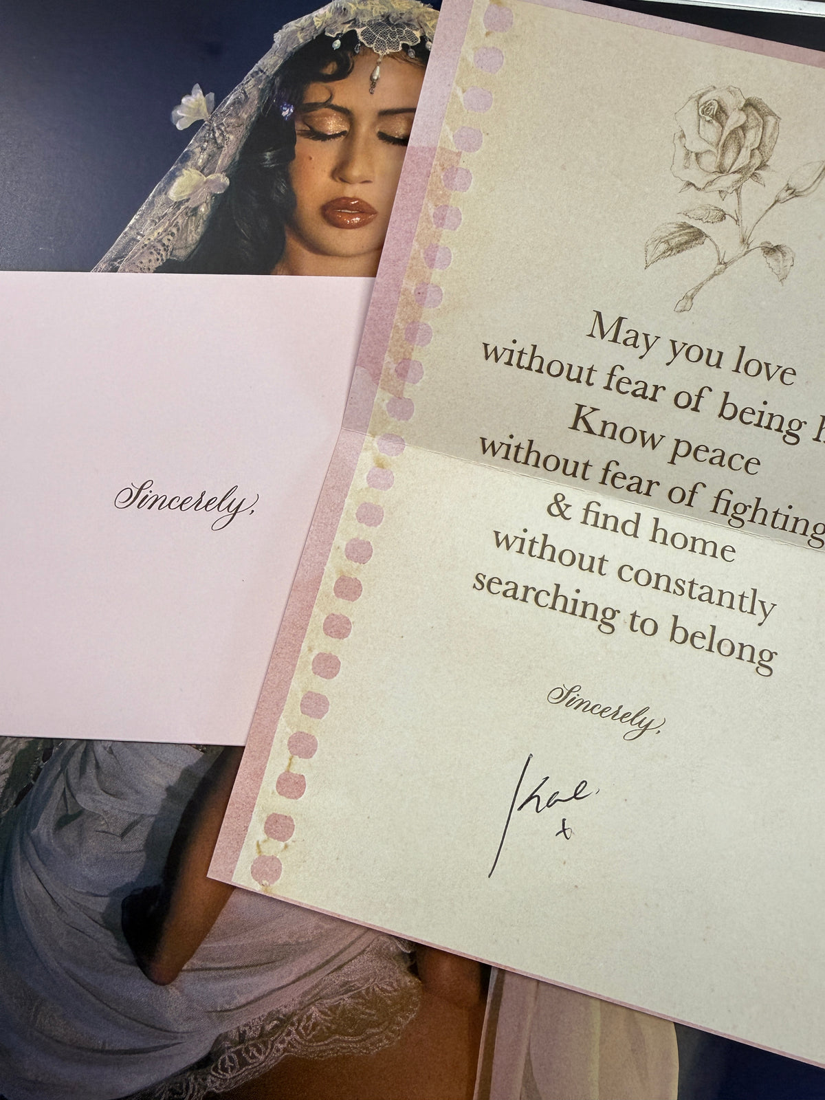 Uchis, Kali - Sincerely, (2025, Signed, Iridescent Galaxy, Alternative Artwork)