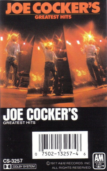 Cocker, Joe - Joe Cocker's Greatest Hits (Cassette)