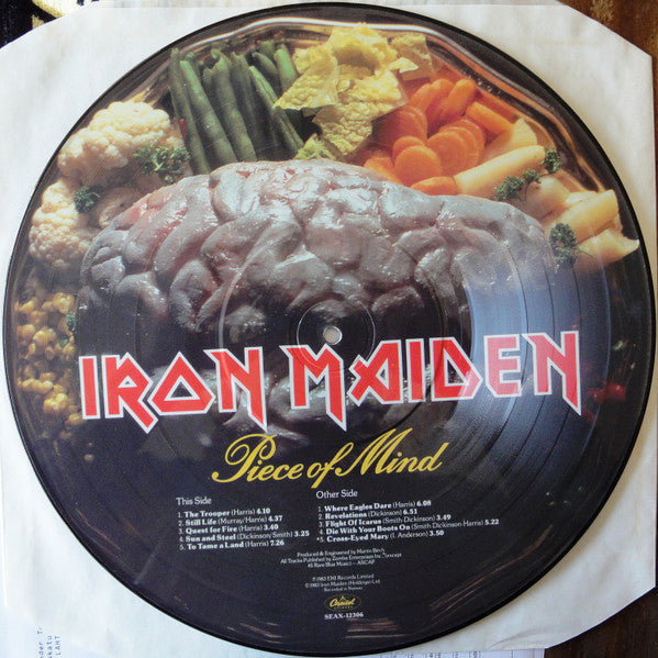 Iron Maiden - Piece of Mind (1983, Picture Disc)
