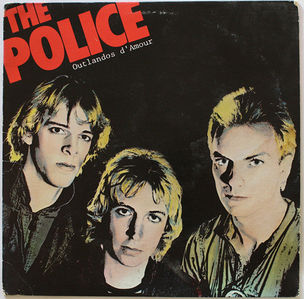 The Police - Outlandos D'Amour (1970, Red Logo)