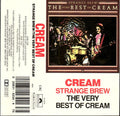 Cream - Strange Brew: The Very Best Of Cream (1983, Cassette)