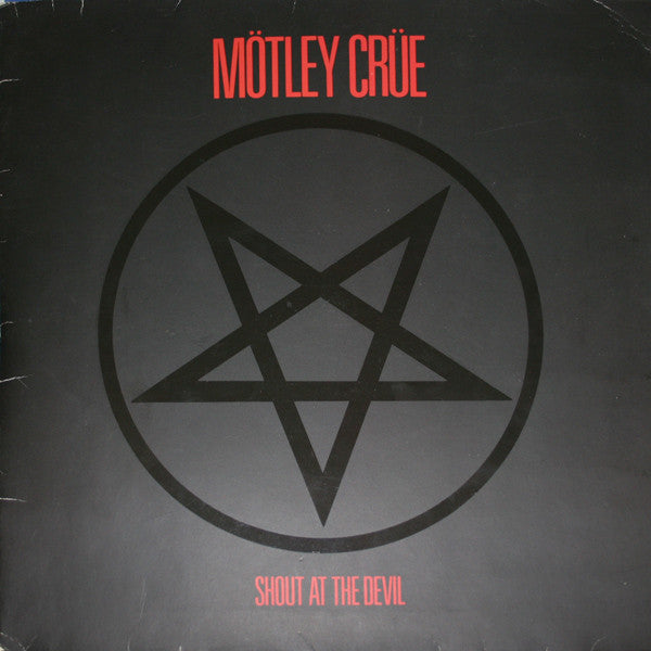 Mötley Crüe - Shout At The Devil (1983, w/Lyric Inner Sleeve & Merch Insert)