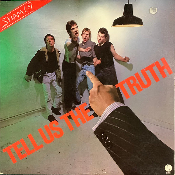 Sham 69 - Tell Us The Truth (1978, Promotional Copy)