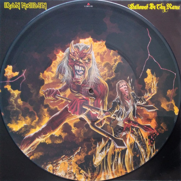 Iron Maiden - Hallowed Be Thy Name (1993, Picture Disc)