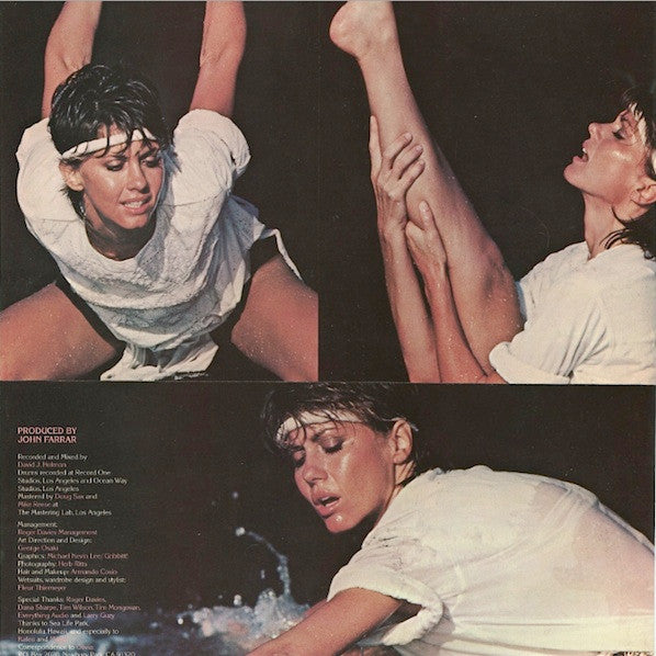 Newton-John, Olivia - Physical (1981, w/Poster & Lyric Sleeve, Acceptable Surface Noise)