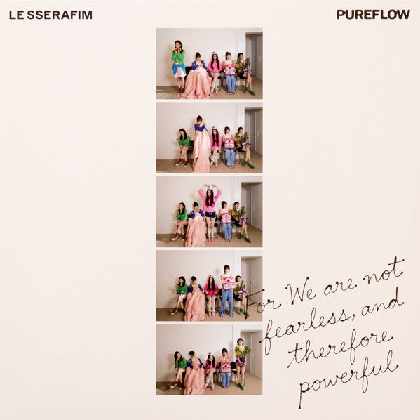 Le Sserafim - Pureflow - 2nd Studio Album - Pt. 1 (IEX, Hot Pink Glitter)