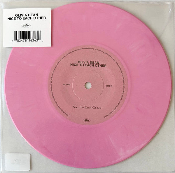 Dean, Olivia - Nice To Each Other (IEX, Pink/White 7")