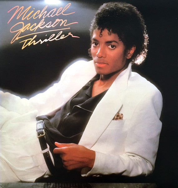 Jackson, Michael - Thriller (1982, 1st US Pressing Run, w/Fan Club Merch Sheet)