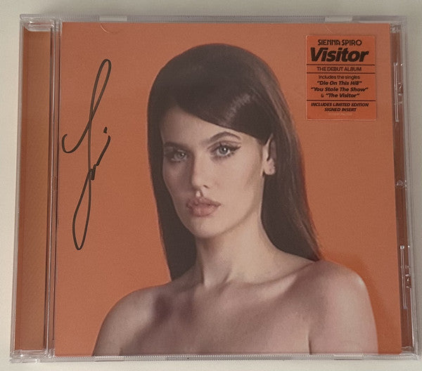 Spiro, Sienna - Visitor (IEX, CD, Signed Insert)