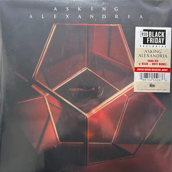 Asking Alexandria - Asking Alexandria (RSDBF, Translucent Red w/Black & White Marble)
