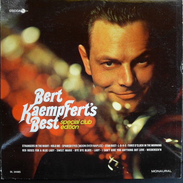 Bert Kaempfert - Bert Kaempfert's Best (Special Club Edition) (1967, Mono, Sealed, Presumed Mint)