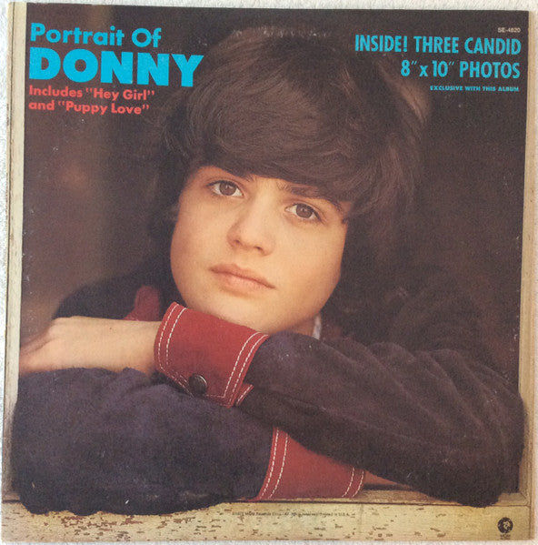 Osmond, Donny - Portrait Of Donny (1972, All 3 Photos Included)
