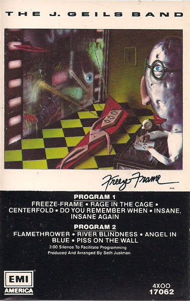 The J. Geils Band - Freeze-Frame (1981, Cassette)
