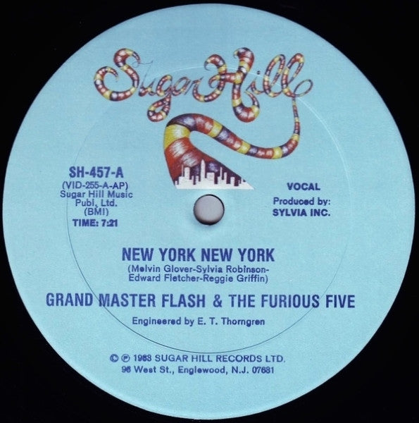 Grand Master Flash & The Furious Five - New York New York (1983)