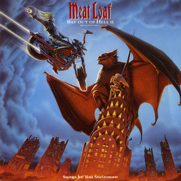 Meat Loaf - Bat Out Of Hell II: Back Into Hell (1993, CD)