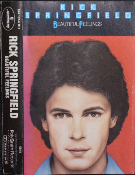 Springfield, Rick - Beautiful Feelings (1984, Cassette)