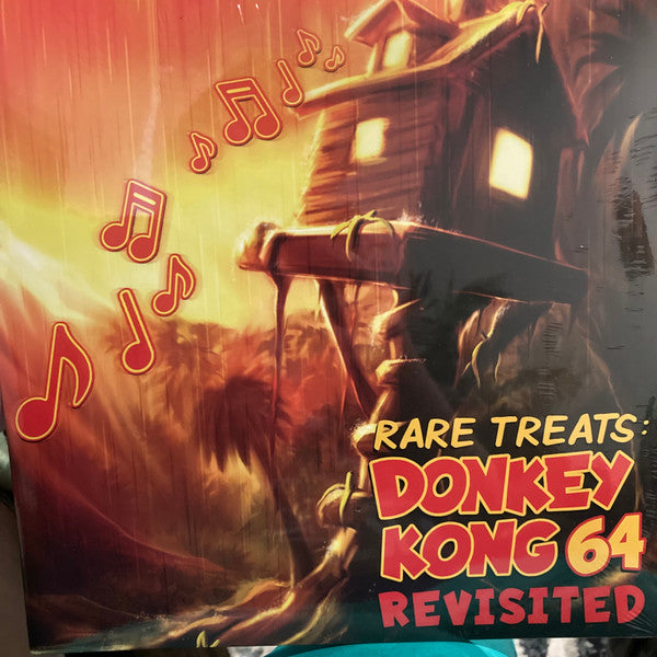 OST - Rare Treats: Donkey Kong 64 Revisited (2024, Yellow w/Red Splatter)