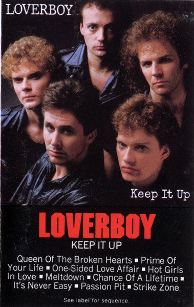 Loverboy - Keep It Up (1983, Cassette)