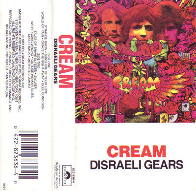 Cream - Disraeli Gears (Cassette)