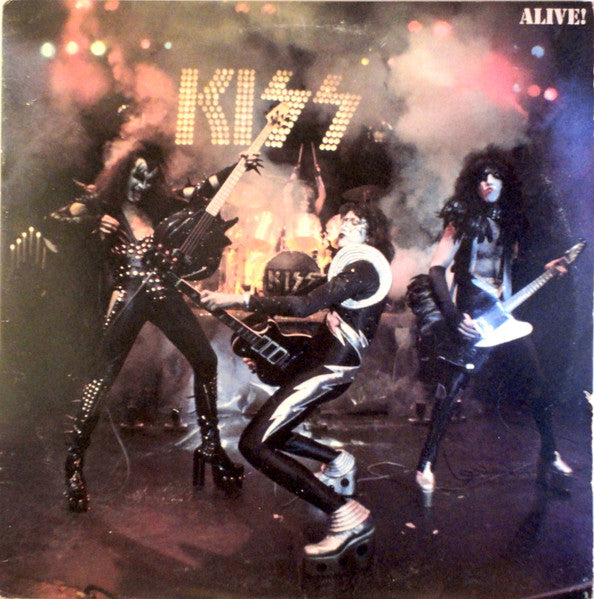 Kiss - Alive (1976, Surface Noise, Priced For Condition)