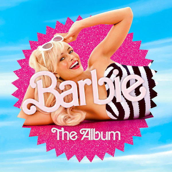 OST - Barbie: The Album (2023, Walmart Exclusive, Clear w/Pink Splatter, w/Poster)