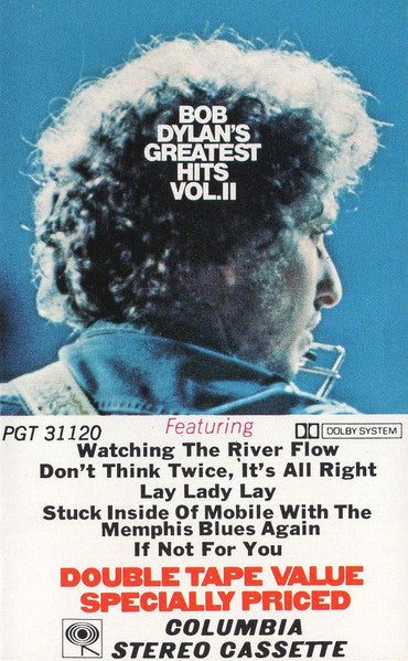 Dylan, Bob - Greatest Hits Vol. II (Cassette)