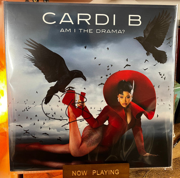 Cardi B - Am I The Drama? (IEX, Baby Blue, Signed Insert)