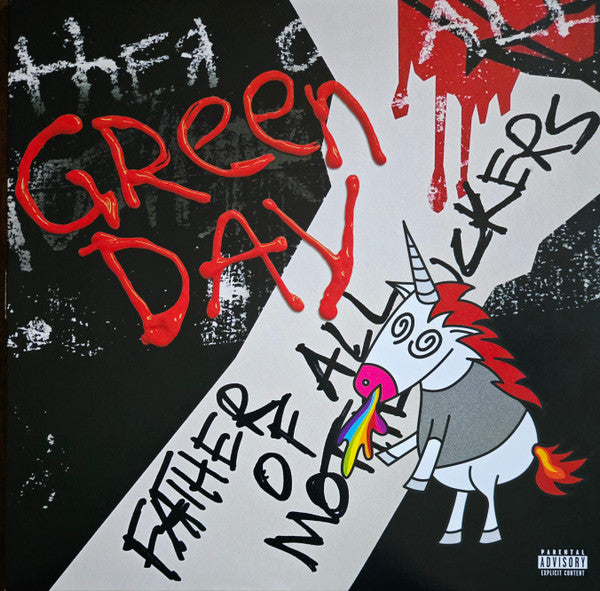 Green Day - Father Of All Mot*****ckers (2020, Rainbow Puke)
