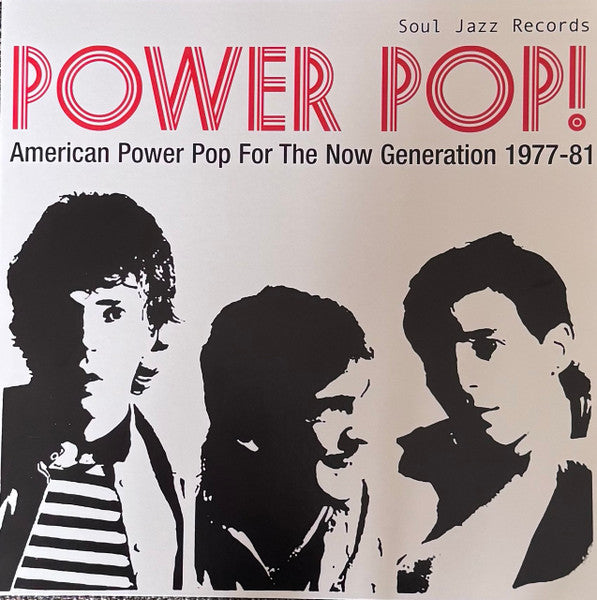 Soul Jazz - Power Pop!American Power Pop For The Now Generation 1977-81 (RSD, Red)