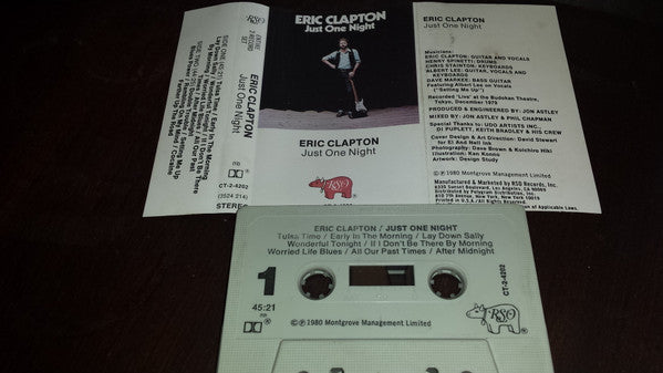 Clapton, Eric - Just One Night (1980, Cassette)