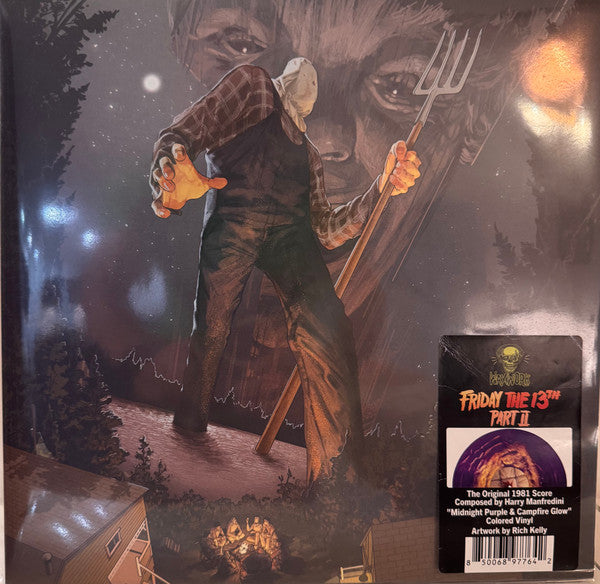 OST - Friday The 13th Part II (2025, Waxwork, Midnight Purple And Campfire Glow)